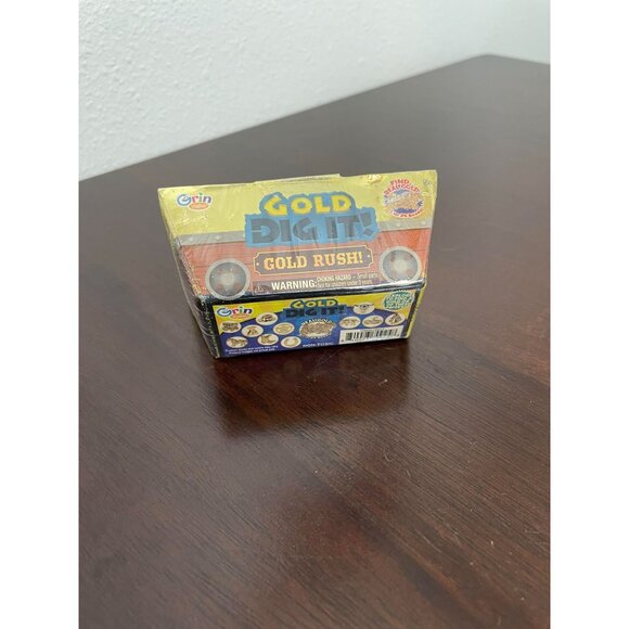 Gold Dig It! Gold Rush Treasure Excavation Kit For Kids - Dig For Gold With Tool - Picture 2 of 4
